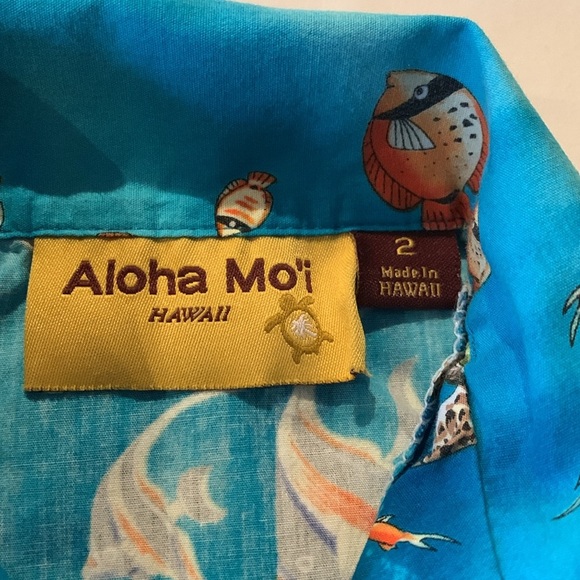 Gently Loved Toddler Aloha Mo’i Short Set Adorableble - Picture 4 of 7